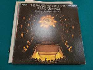 Philadelphia Orchestra x Eugene Ormandy - Bruckner: Symphony No. 7 in E (vinyl)