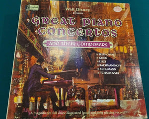 Walt Disney Presents: Great Piano Concertos and Their Composers (vinyl)