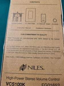 Niles VCS100K (Volume Control)
