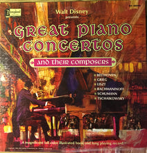 Load image into Gallery viewer, Walt Disney Presents: Great Piano Concertos and Their Composers (vinyl)
