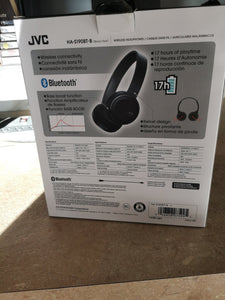 JVC HA-S190BT Bluetooth Headphones (STORE DISPLAY)