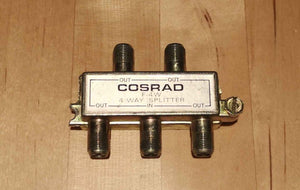 COSRAD F-4W - 4-Way Splitter (PRE-OWNED)